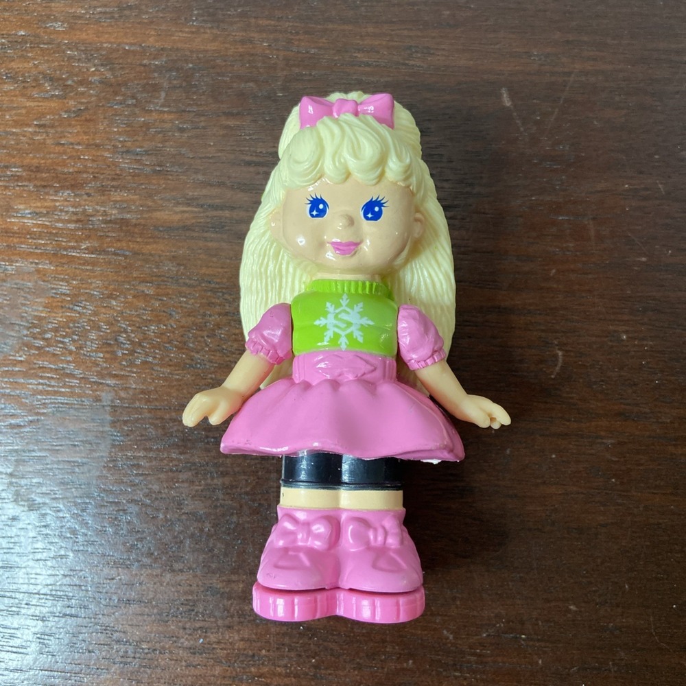 1993 Mattel Sally Secrets Totally Toy Paper Punch Doll McDonald's Happy Meal Toy